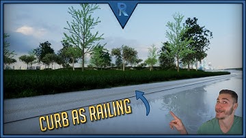 How to Model a Curb as a Railing | Revit