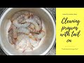 How to clean prawns with tail on easily  ummuls kitchen diary