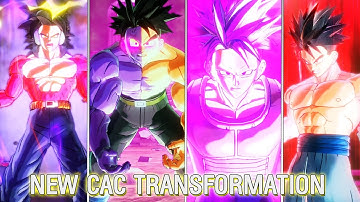NEW CAC Transformation Mods Compilation in DBXV2! [SSJ, LB SSJ4, Half Corrupted, GOD Mode]