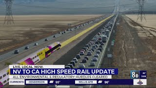 High-speed rail from California to Nevada awaiting $3.75B grant after major approvals secured