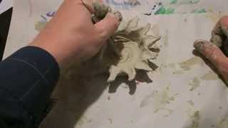 How to Make a Ceramic Sunflower Bowl