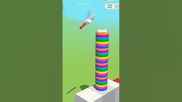 Slice It All Game! Satisfying ASMR slicing game Level 652 #shorts #games #sliceltall