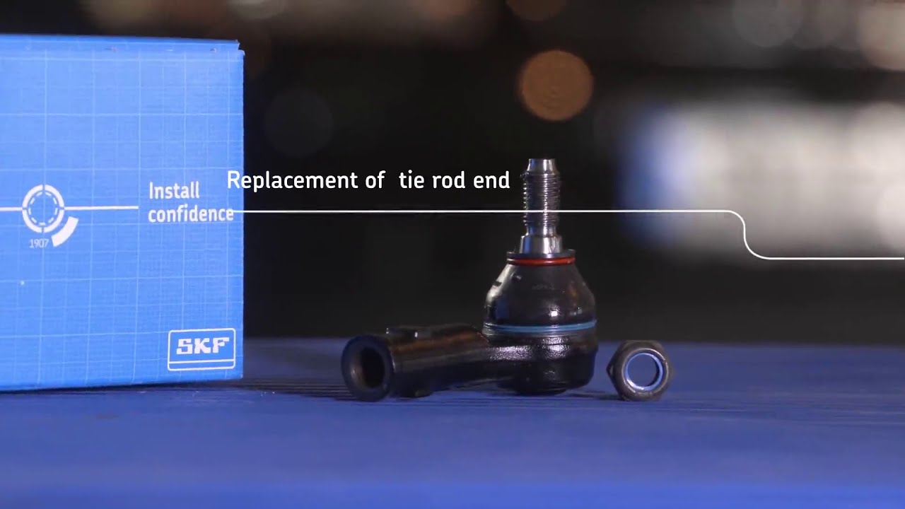 Tutorial How to replace a SKF tie rod YouTube