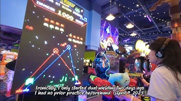 Nailing Double Jackpots Again And Again -- Hidden Dual-Wielding Talent? I Won 18000 Tickets That Day