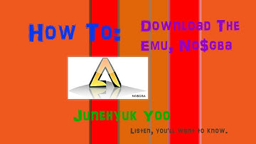 How To Download the No$gba Emulator With ROMs
