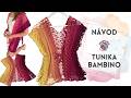 Háčkovaná TUNIKA Bambino z jednoho klubíčka | Beachdress pro děti i dospělé