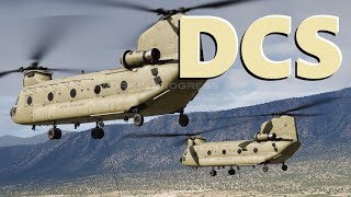🚀 А что делает эта большая красная кнопка? Чинук в пробнике #dcs #dcsworld