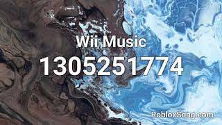 roblox song code for wii music loud