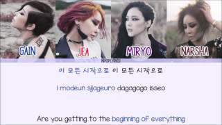 Video thumbnail of "Brown Eyed Girls - Brave New World [Eng/Rom/Han] Picture + Color Coded HD"