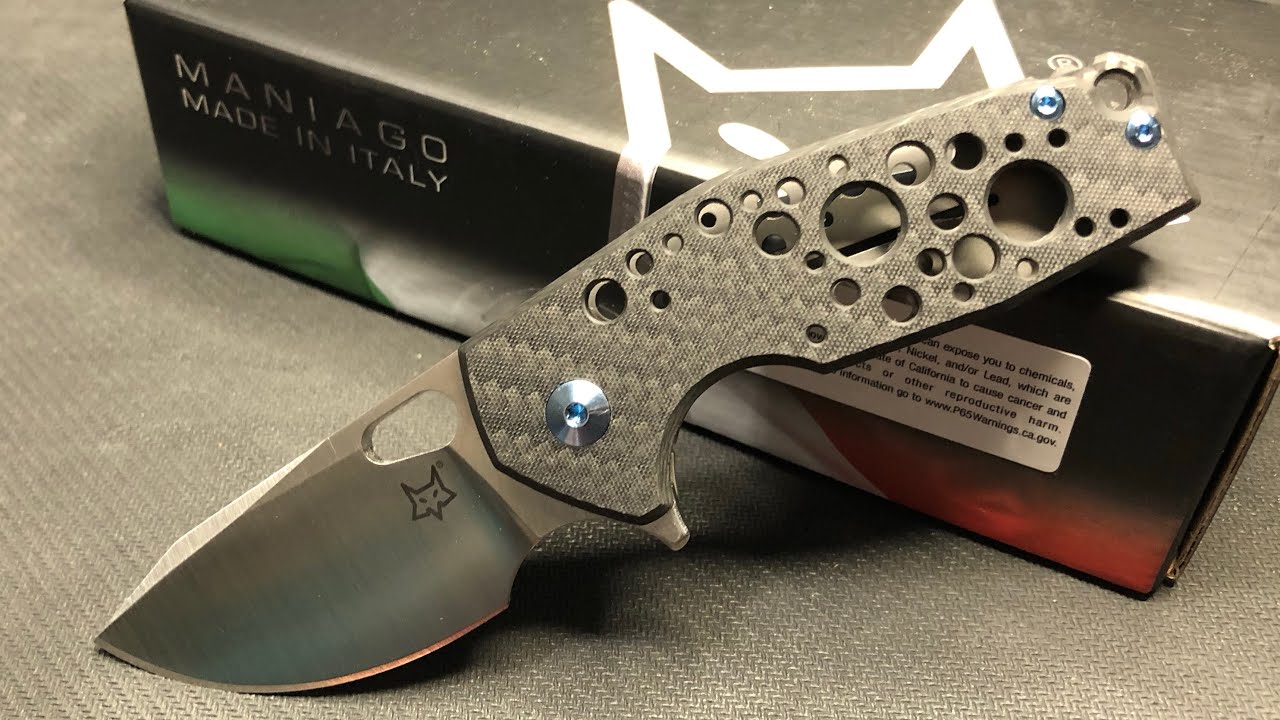 Fox Suru M390 Carbon Fiber Titanium / unboxing / quick review