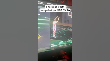 The Best Jumpshot on NBA 2K26! (6’10+)