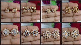 Exclusive stone earrings collection|8754252999 #live #earrings #online #gold #white