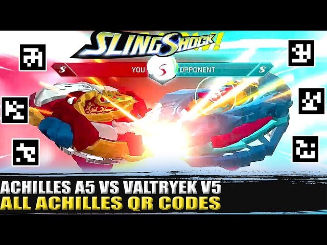 VALTRYEK V5 GAMEPLAY + ALL OTHER VALTRYEK QR CODES + ZANKYE COLLAB! BEYBLADE  BURST TURBO APP 