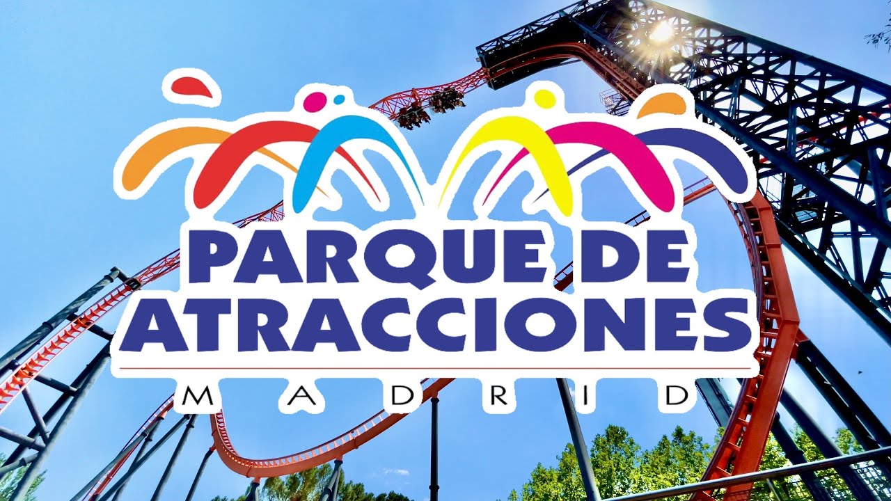 [4K] PARQUE DE ATRACCIONES DE MADRID