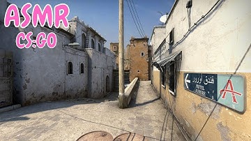 ASMR Gaming | CSGO Dust 2 Competitive | No Talking Keyboard Sounds