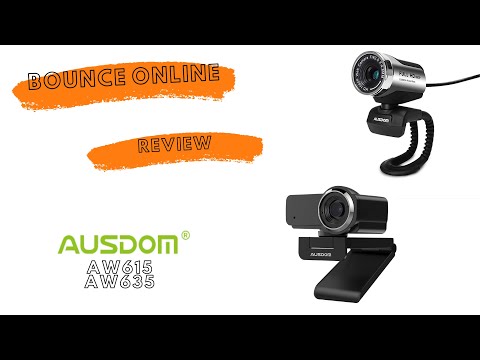 Bounce Online Ausdom AW615 and AW635 Webcam Review