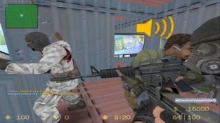CS:S funny round of zm. mosh with a zombie :P