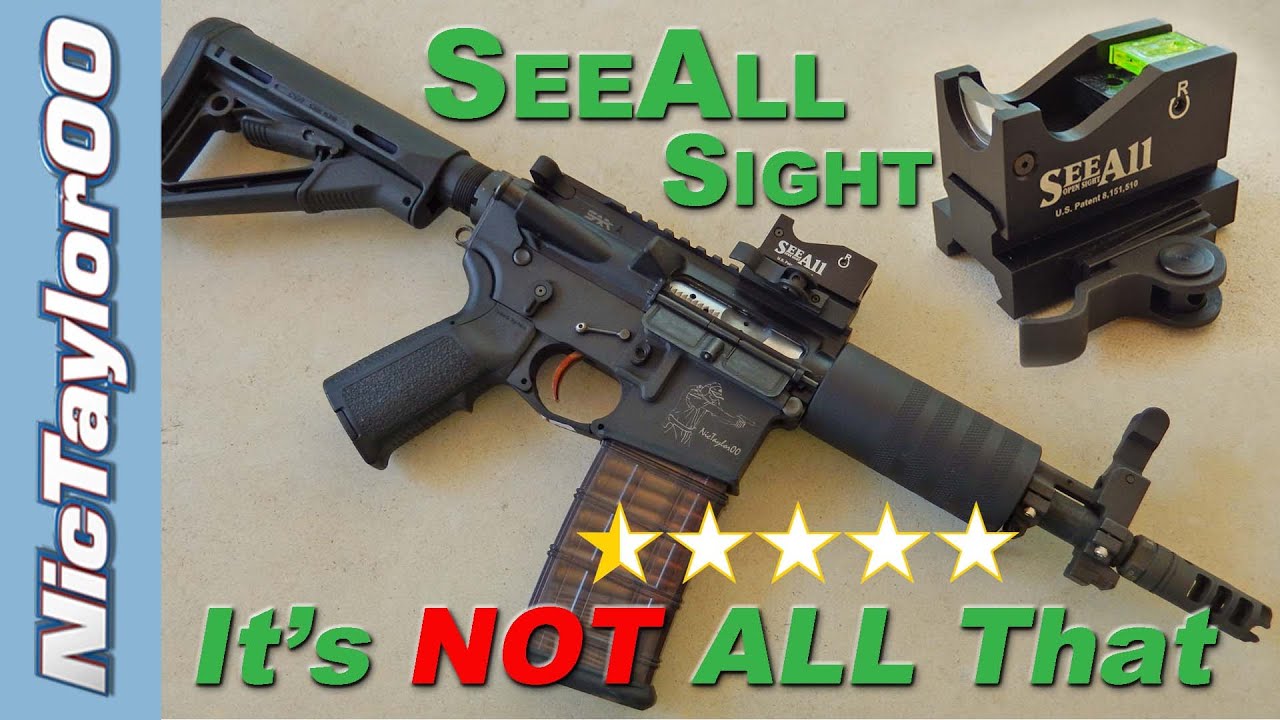 SEEALL　EXTRAOVERCOLLARLESSJACKET 3 SeeAll - Tritium Gun Sights – SeeAll Sights