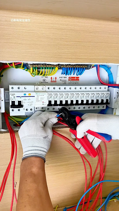 Hướng Dẫn Lắp Tủ Điện Gia Đình 12 Automatic Đơn Và CB Tổng Chuẩn Kỹ thuật An Toàn Điện