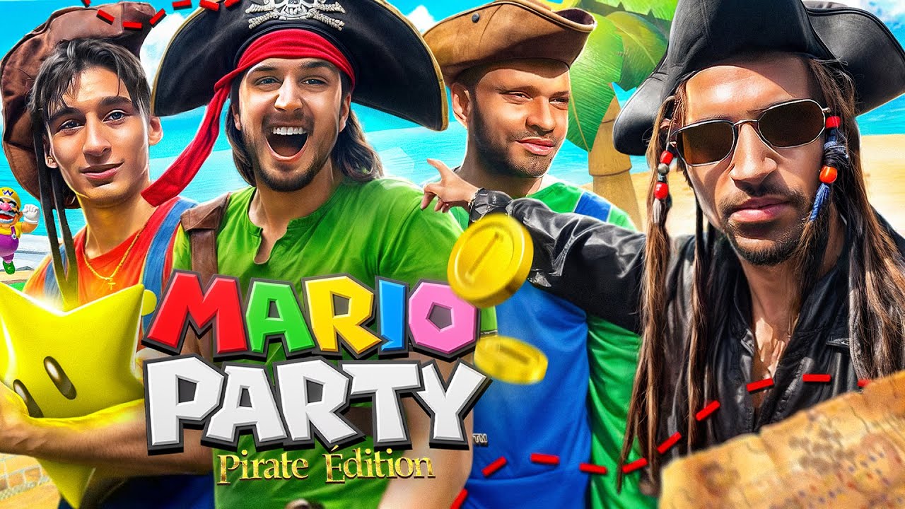 FEMIMARSS FAIT UN MARIO PARTY IRL AVEC 3 STREAMERS AIGRIS
