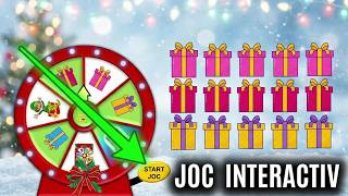 roata cadourilor - joc interactiv in powerpoint pentru clasa pregătitoare