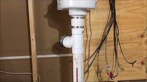 Minnesota Home Inspector Shows Improperly Installed Radon Mitigation Fan | (612) 568-1142 | Call Us!
