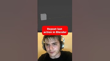 STOP Wasting Time. Repeat the Last Action in Blender Like a Pro! #3dtutorial #blenderforbegginer