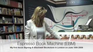 ON DEMAND BOOKS and ESPRESSO BOOK MACHINE at Blackwell bookstore London