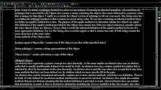 Java Inheritance 3: Class Hierarchies-Object Class-Abstract