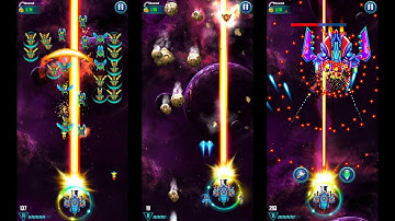 Level 104 Alien Shooter Tips Tricks | Galaxy Attack TOP Space Games Mobile | 갤럭시 어택 | 외계인 슈터