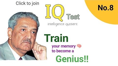 IQ test 8| genius test | intelligence test| math games| math speed test| math tricks| math questions