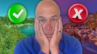 TOP 5 Reasons NOT TO MOVE to the Nevada Side of Lake Tahoe! ❌✅