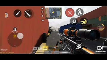 I joined in random room To 1v1 (Sniper Only) #codm (Pls Like)