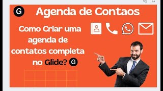 Criando uma agenda de contatos no glide vídeo 04 screenshot 2