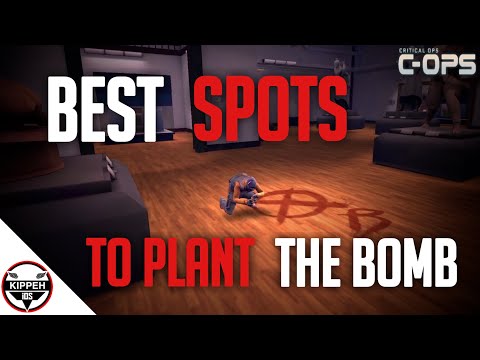 CRITICAL OPS || Best Spots to Plant the Bomb (every map)