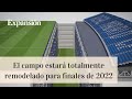 Así será el espectacular césped retráctil del nuevo Santiago Bernabéu