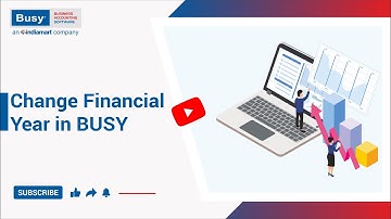 Change Financial Year in BUSY (English)| Change F.Y.