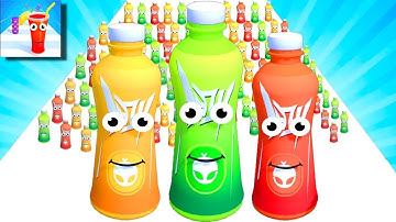 Juice Run - Gameplay Walkthrough Part 1 All Levels 1-9 (Android,iOS)