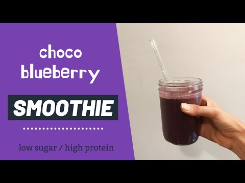 chocolate-blueberry-smoothie---low-sugar-and-high-protein