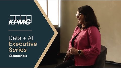 At KPMG, 30,000 employees are responsible for good data governance