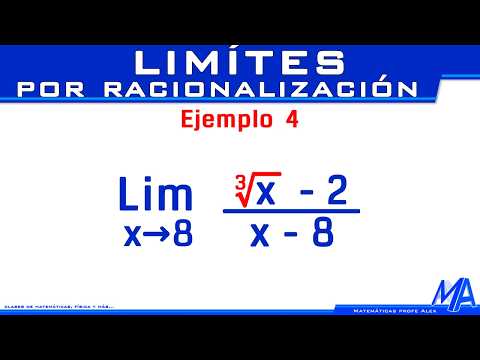 Limits by Rationalization | Example 4 Cube Root