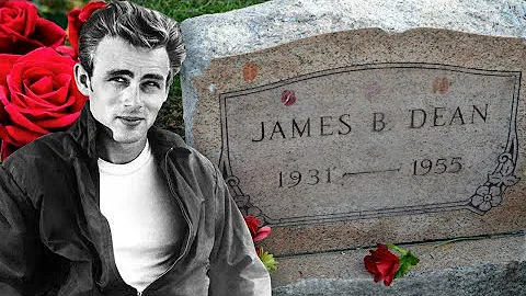 The grave of James Dean