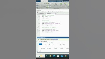 Correlation of two signals Matlab code