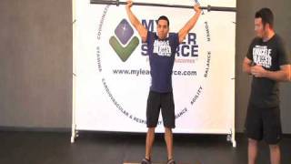 How to do an Overhead Squat - Weightlifting Exercise