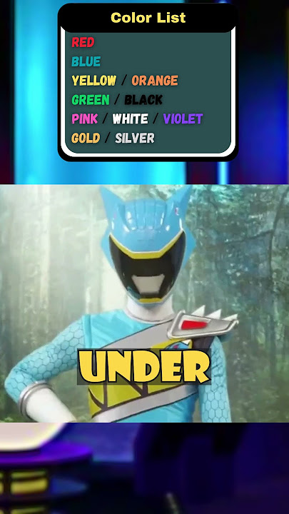 How Many Power Rangers Colors Are There? #christianantwan #powerranger #tokusatsu #sentai