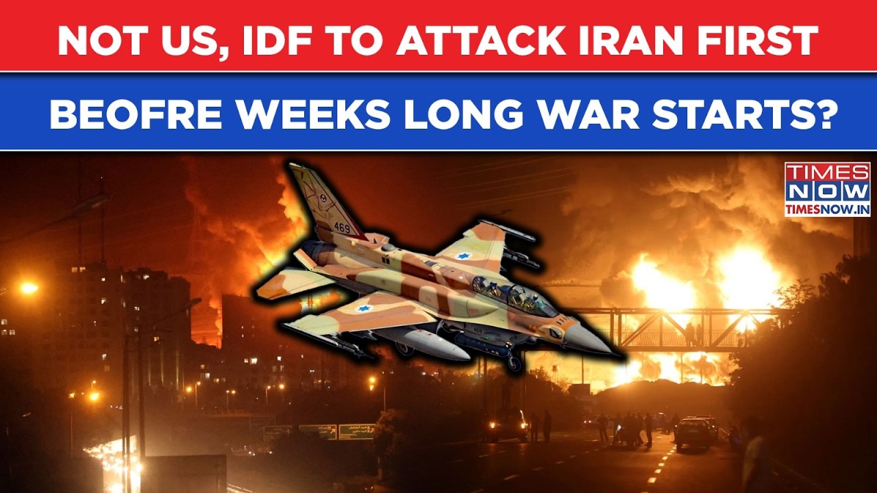 IDF To Attack Iran Before US Strikes? Trump Advisors Drop This Hint Amid Massive Military Buildup?
