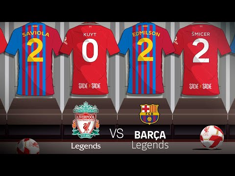 Matchday Live: Liverpool FC Legends vs Barcelona Legends | Gerrard, Carragher, Edgar Davids - Matchday Live: Liverpool FC Legends vs Barcelona Legends | Gerrard, Carragher, Edgar Davids