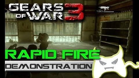 Gears of War 3 Rapid Fire and Downing Demonstration Full Version