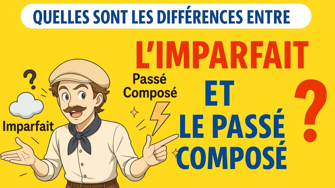 Imparfait ou Passé Composé ? Comprendre les Différences | Français Facile (Slow French)