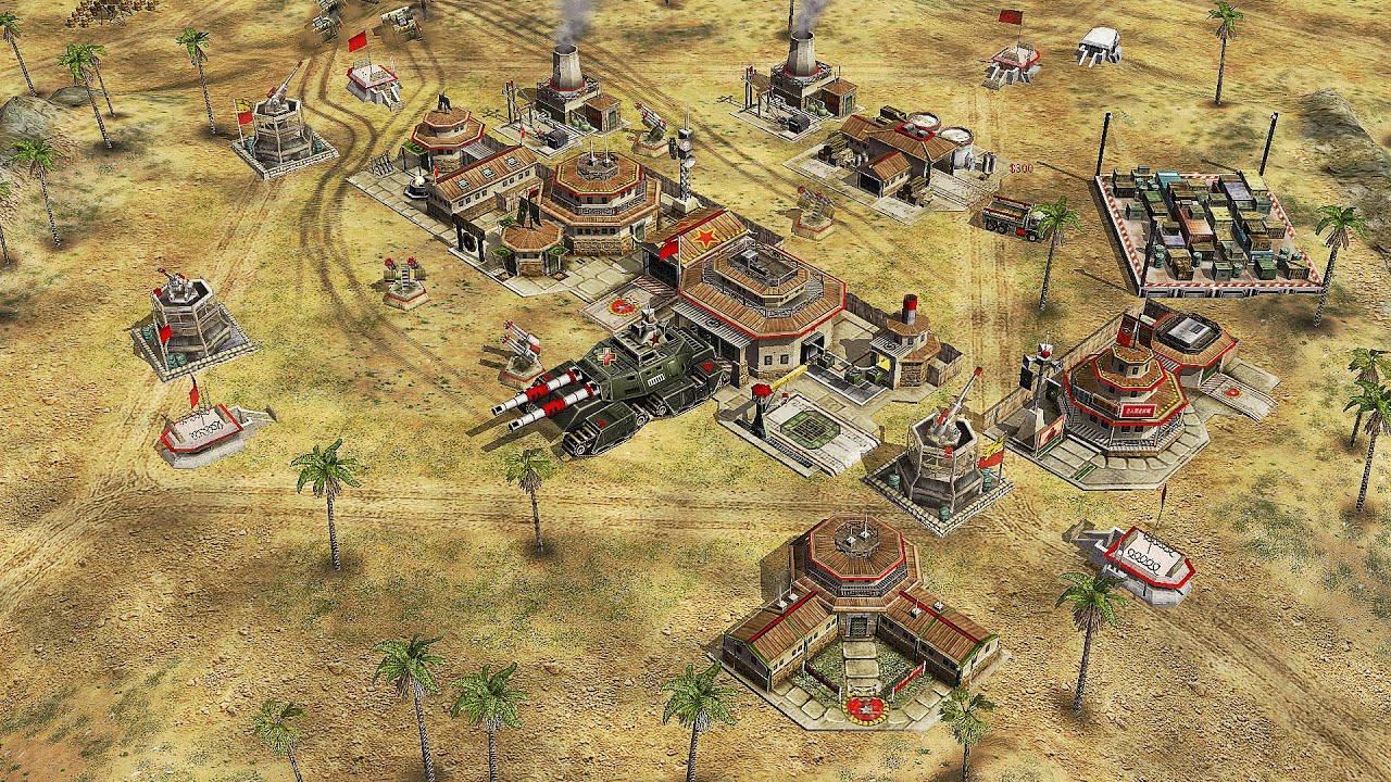 Doomsday Tank vs 3 CHINA BOSS - Command & Conquer Generals Apocalyptic